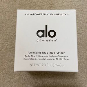 Alo glow system luminizing face moisturizer, unopened!